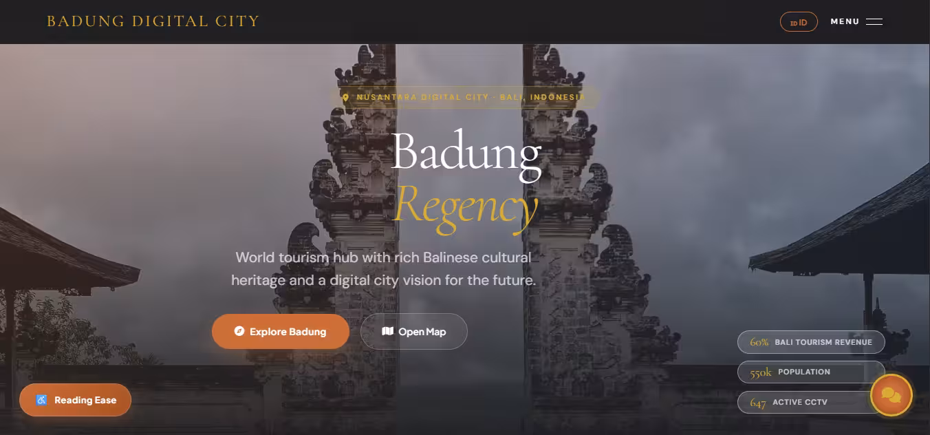 Halo Badung Website
