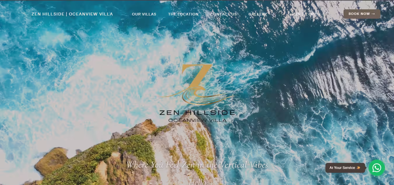 Zenhillside Website